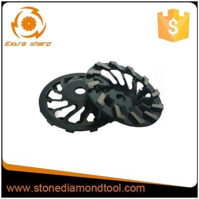 125mm Turbo Segment Cup Wheel for Aggressive Grinding