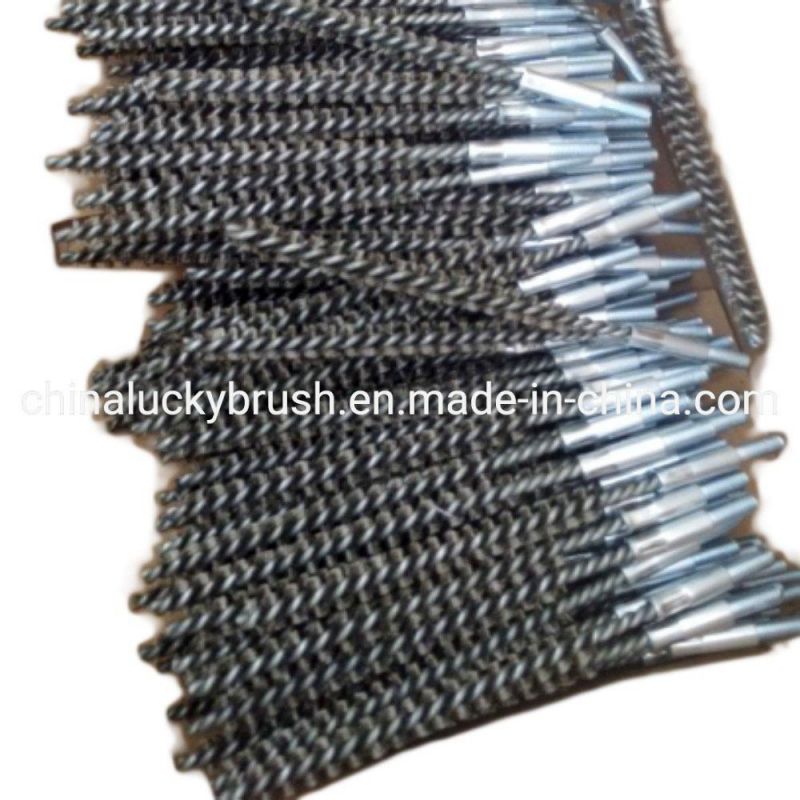 Stainless Steel Wire Pipe Cleaning Brush Deburring Rust Removal Brush/Steel Wire Cleaning Brush (YY-982)