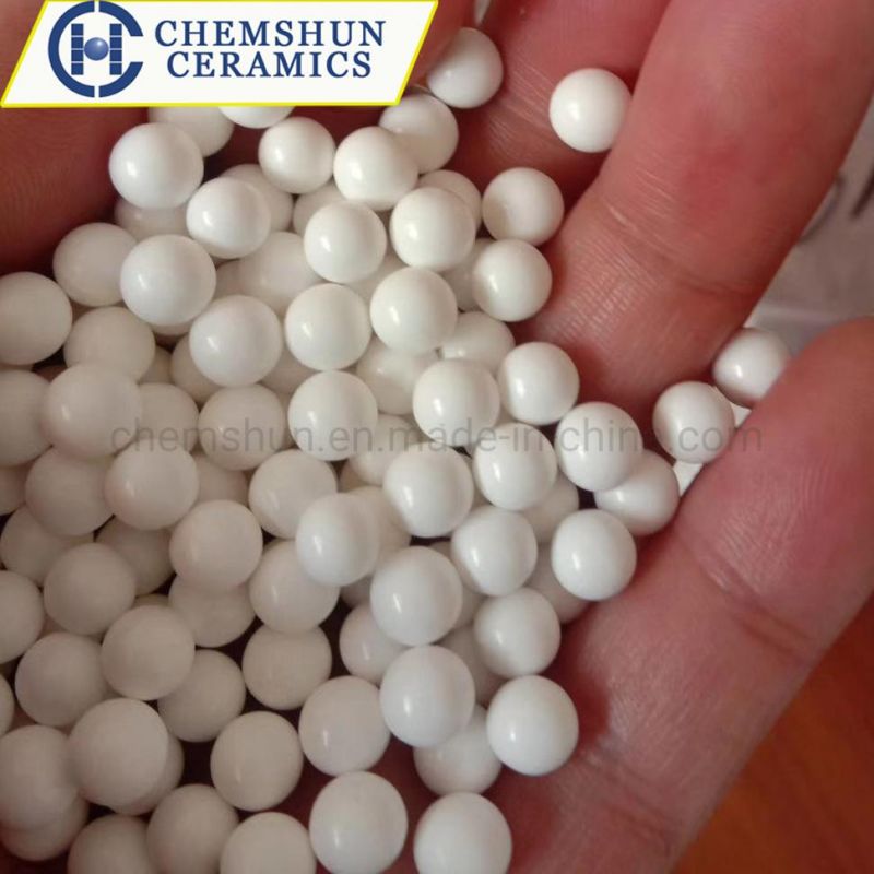95% 92% Microcrystal Alumina Beads for Mixing and Polishing