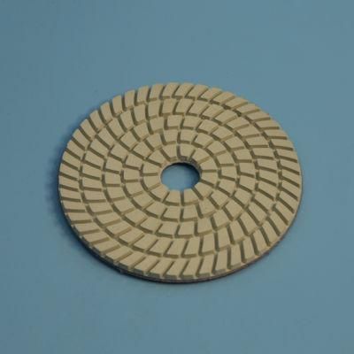New 100mm High Efficiency Abrasive Wet Polishing Pad for Stone