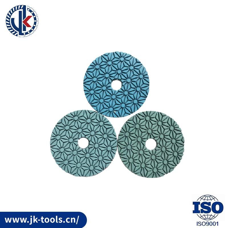 4inch Abrasive Tools / Diamond Polishing Pad / White Pad / Wet Polsihing Pad for Granite / Marble Stone