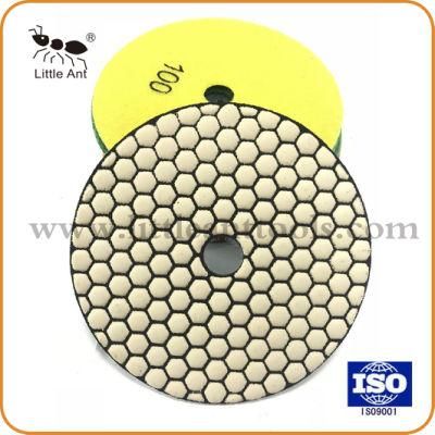 5&quot;/125mm Dry Diamond Floor Polishing Pad Abrasive Tools Grinding Wheel for Stone