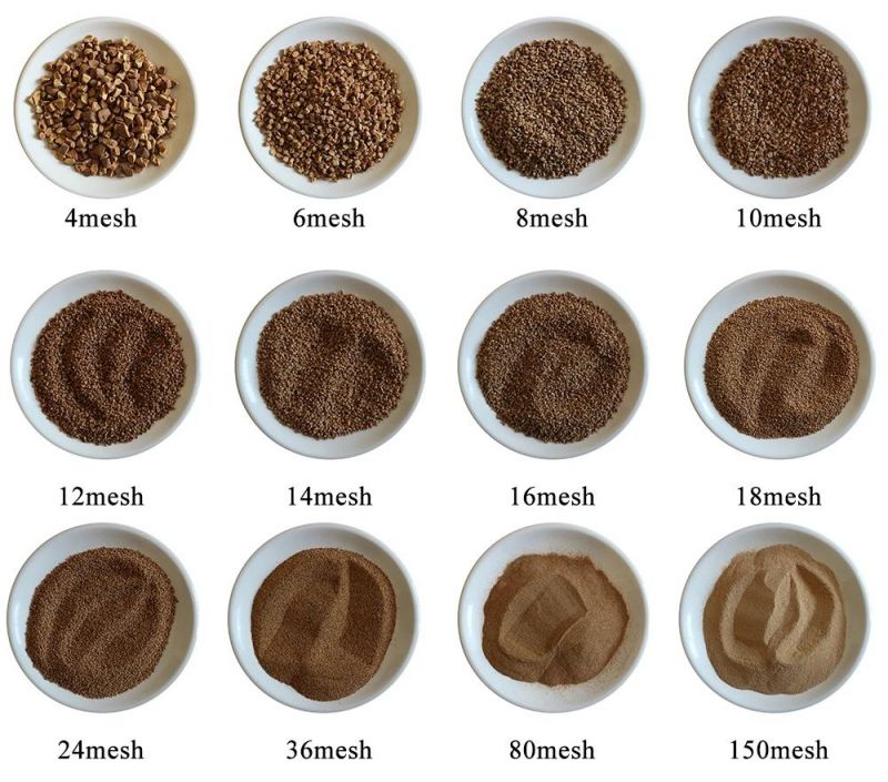 0.8-1.6 mm Walnut Shell Filter Media for Oil Adsorption