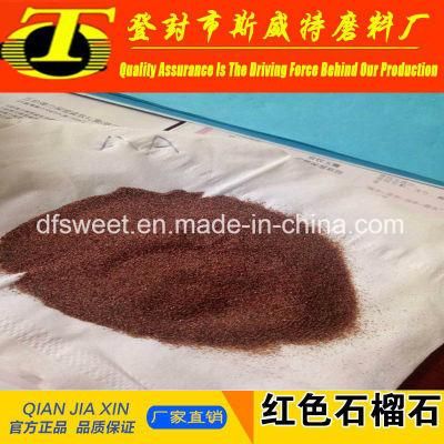 High Quality Alluvial Pink Garnet 80mesh for Water Jet Cutting