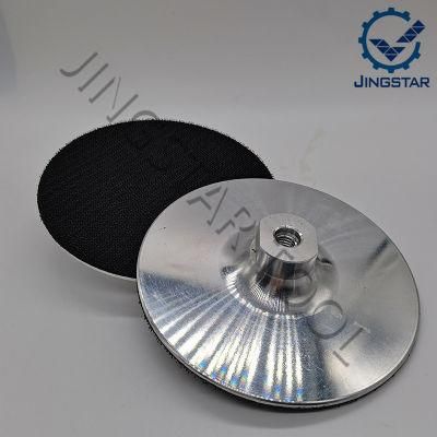 3&quot;/4&quot;/5&quot; Ultra-Thin Aluminum Backer Pads M14 5/8-11 Thread Backer Holder Pad for Surface or Straight Edge Polishing 1PC