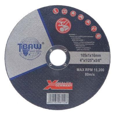 105X1X16mm Cut off Disc Grinding Disc Cut-off Wheels for Stationary Machines Abrasive Wheel Cutting Wheel