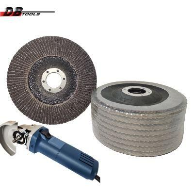 6 Inch 150mm Abrasive Emery Grinding Wheel Flap Disc 22mm Arbor Heated a/O for Metal Grinding High Performance