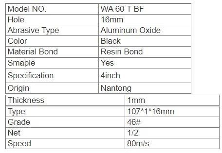 Cut of Wheel Flap Tool Metal Abrasive Polishing Grinding Cutting Disc