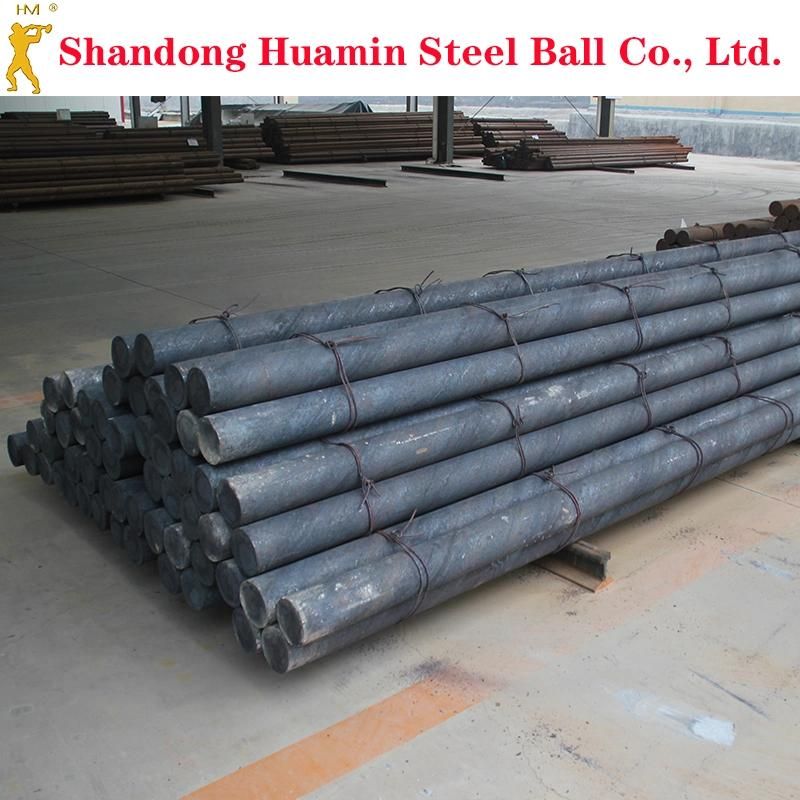 Wear-Resistant Steel Rods for Grinding Media Used in Rod Mill Equipment