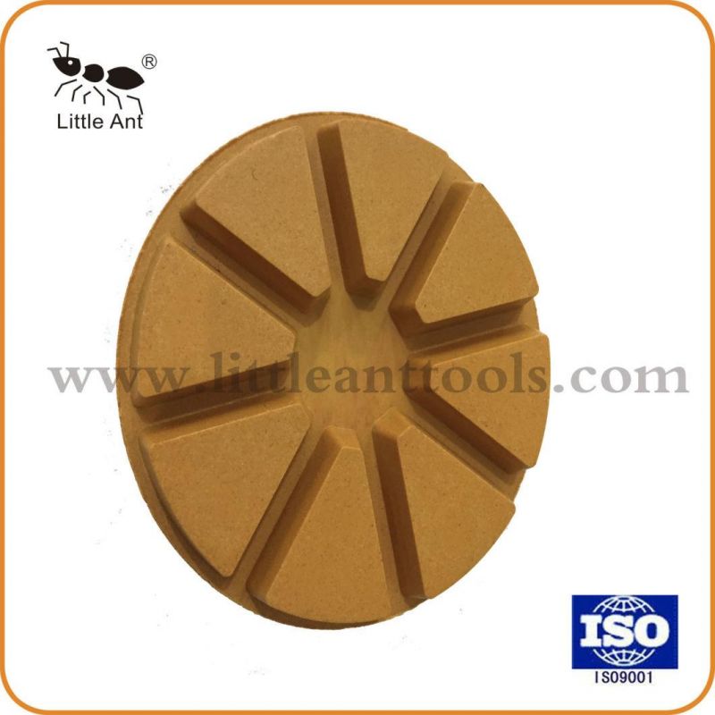 8 Teeth Diamond Floor Resin Polishing Pads for Concrete