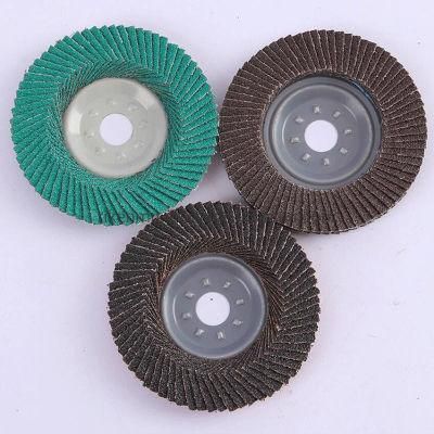High Density Abrasive Grinding Wheel Abrasive Cloth Angle Grinder Flap Disc