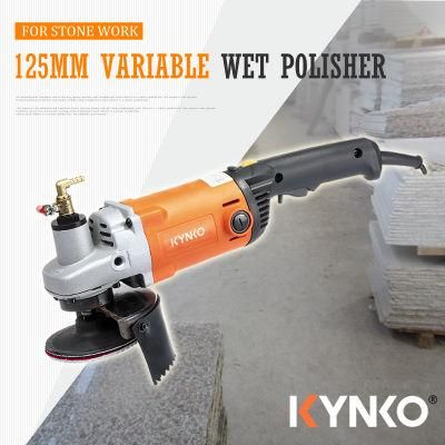 1400W/150mm Water (Wet) Angle Grinder for Stone Polishing (60106)