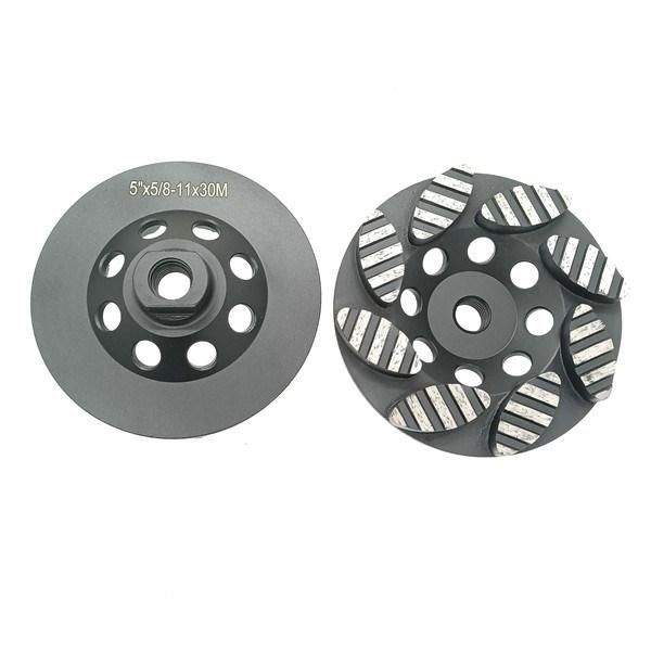 5/7 Inch Diamond Concrete Floor Grinding Cup Wheels