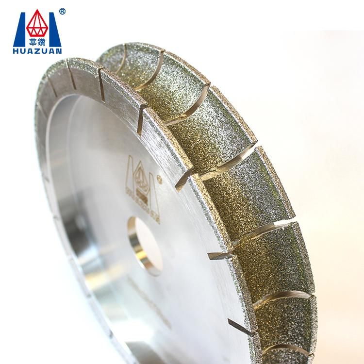 Edge Profile Electroplated Diamond Profiling Wheel for Marble