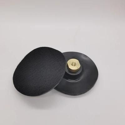 5/8-11 Soft Flexible Rubber Backer Holder for 4inch Diamond Polishing Pads