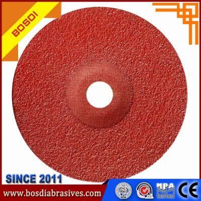 Abrasive Sanding Disc/Fiber Paper/Flexible Fiber Disc/Coated Disc/for Removing Rust etc, 3m/Saint-Gobain/Norton Fiber Disc