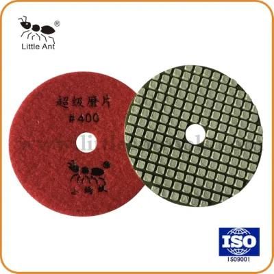 80mm Flexible Diamond Dry Polishing Pads for Terrazzo