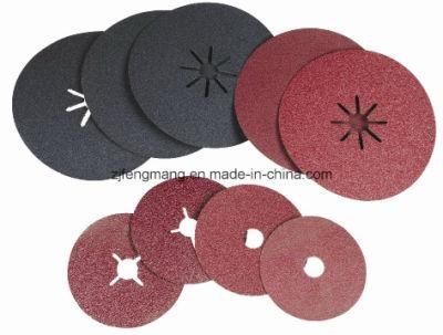 0.8/0.6mm Fiber Paper Aluminum Oxide/Silicon Carbide Fiber Disc Kf807