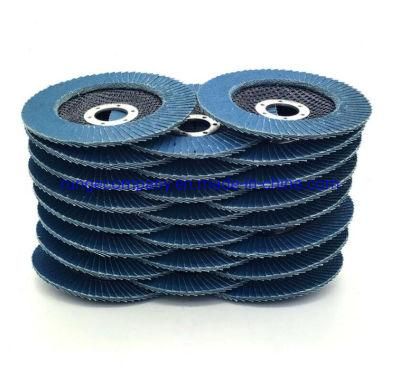 4-1/2 X 7/8 Grit 40 80 Abrasive Sanding Grinding Wheel Flap Discs for Electric Power Tools Parts Finishing, Deburring