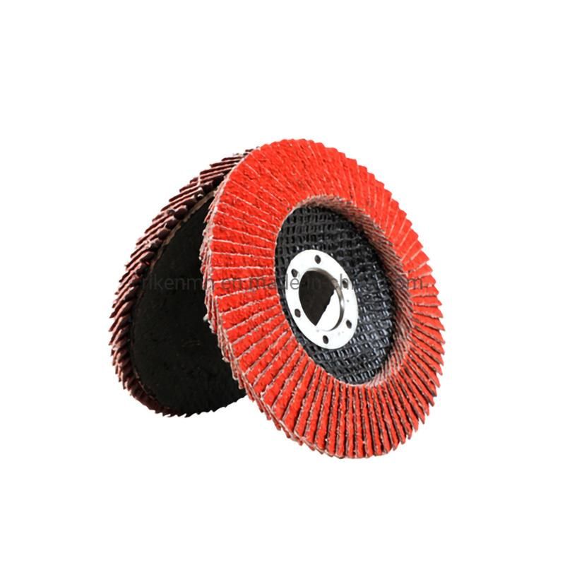 Ceramic Flap Discs Metal Grinding Wheel Stainless Steel Polishing Disc