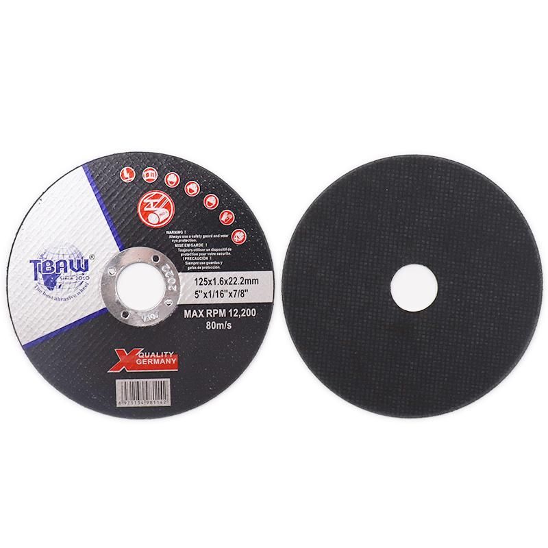 China Factory Abrasive 5inch 125*1.6*22.2mm Cutting Disc for Metal Inox, Cutting Wheel