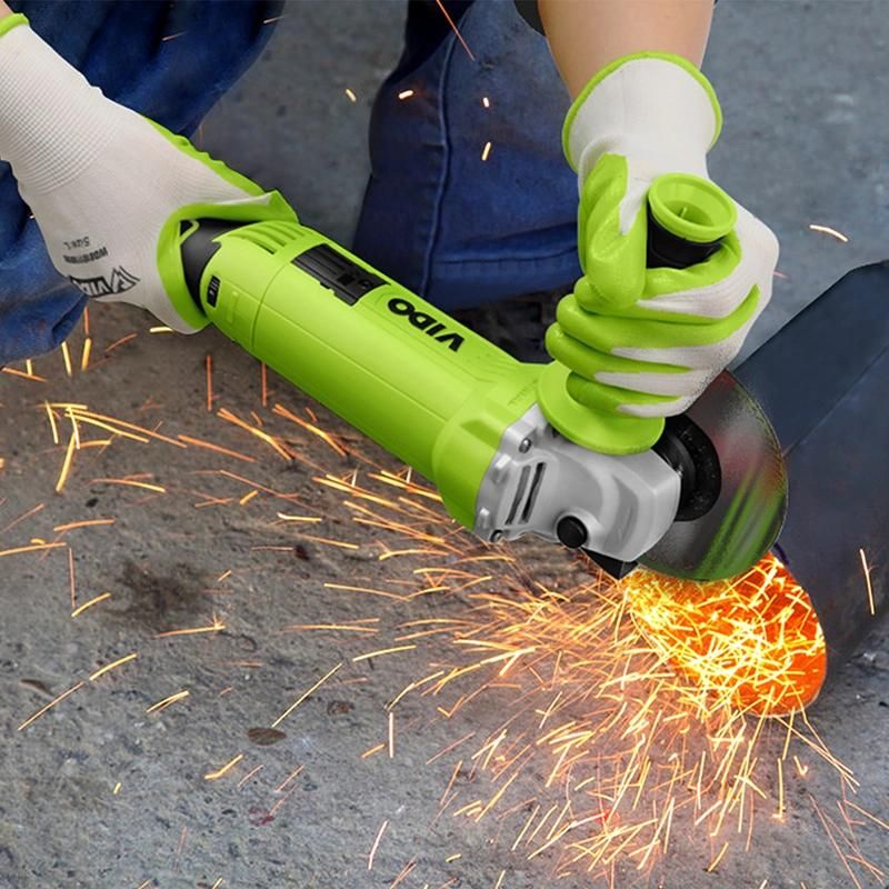 Vido 1200W 125mm Grinding Machine Portable Electric Angle Grinder