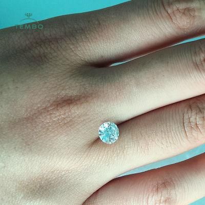 1 Carat G Color Vvs Clarity Round Brilliant Cut 100% Lab Grown Loose Gia Certified Solitaire Wholesale Diamond for Jewelry