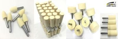 Premium Abrasive Tooling Cylindrical Wool Felt Bobs Suitable for Any Grinding and Polishing Application