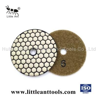 Diamond Flexible Dry Polishing Pad for Grinding Stone