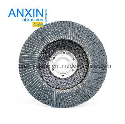 Zirconia Sand Cloth Flap Disc with Metal Screw Backing