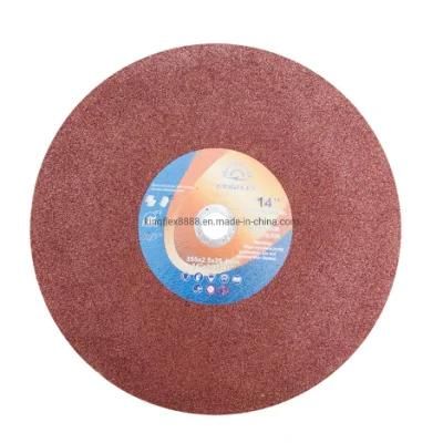 Chopsaw Cutting Wheels, 355X2.5X25.4mm, for Stainless Stee and General Steel, 1net, Brown Color