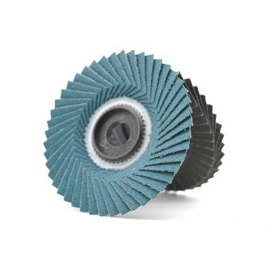 4.5&quot; 80# Yihong Abrasive Tools Zirconia Alumina Flower Radial Flap Disc with No Clogging for Angle Grinder