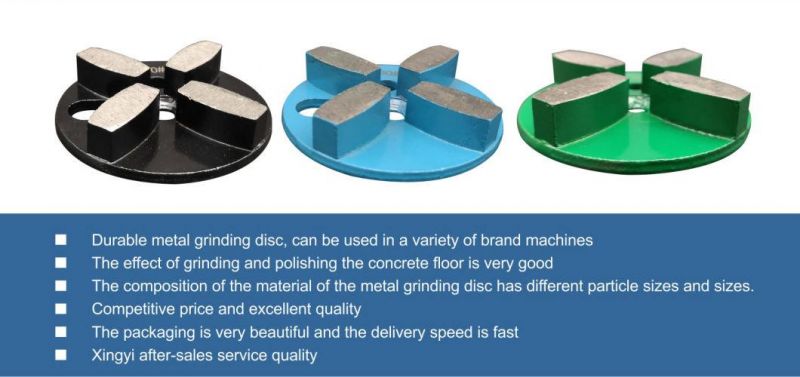 High Tech Grinding 4t4K Abrasive Concrete Floor Polishing Pads