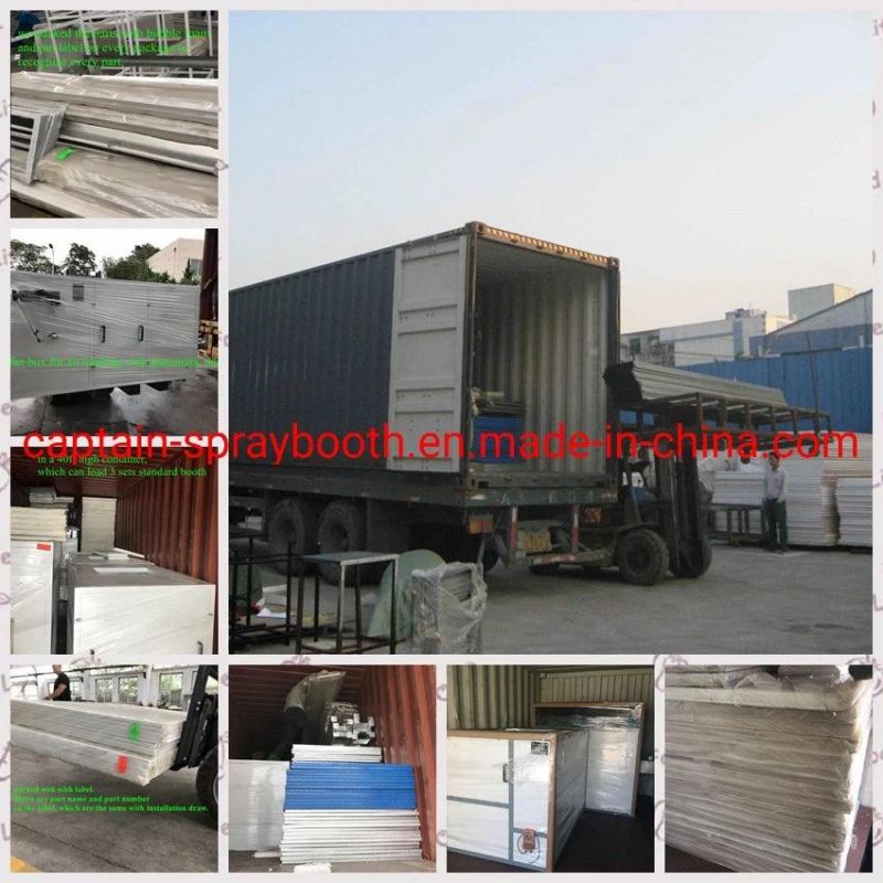 Environmental Sanding Table Suitable for Wooden Furniture Spray Booth