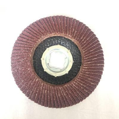 High Quality Premium Wear-Resisting X Lock 115mm/125mm Aluminium Oxide Flap Disc for Grinding Stainless Steel and Metal