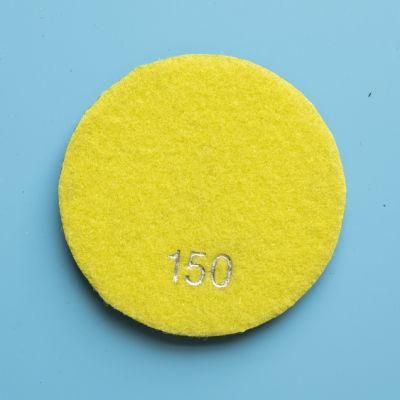 4 Inch 7 Steps Whirlwind Shaped Wet Polishing Pad for Marble/ Granite
