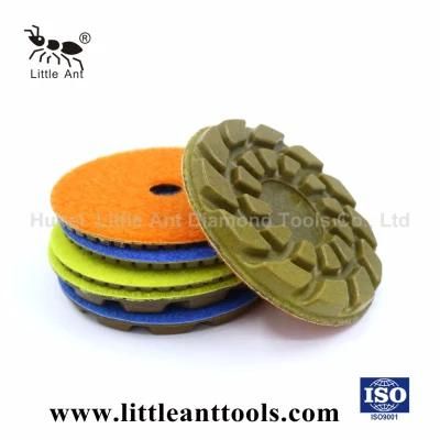 100mm Round Metal and Resin Floor Polishing Pad