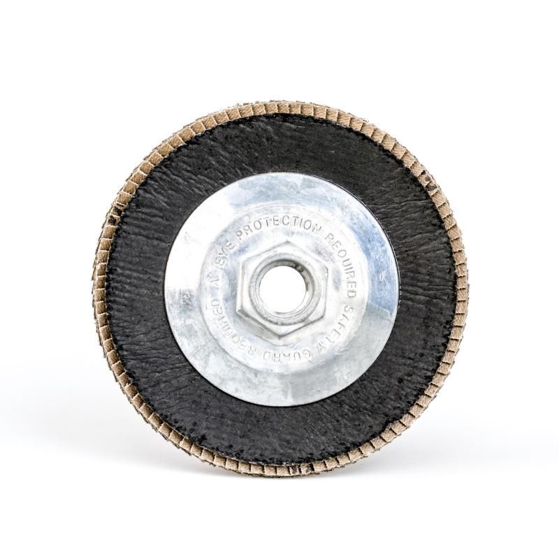 Zirconia Sand Cloth Flap Disc with Metal Screw Backing