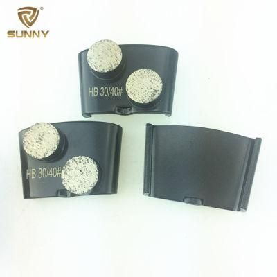 Double Round Segment Diamond Grinding Plate for HTC Grinder