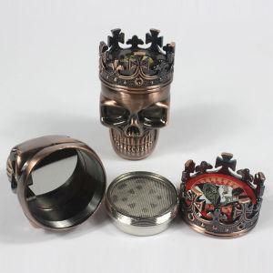 High Quality Design Cranial Head Metal Smoking Grinder