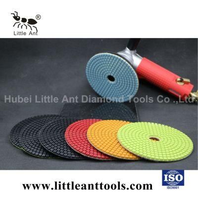 5&quot;/125mm Diamond Abrasive Disk Hardware Tool Polishing Pad for Stone