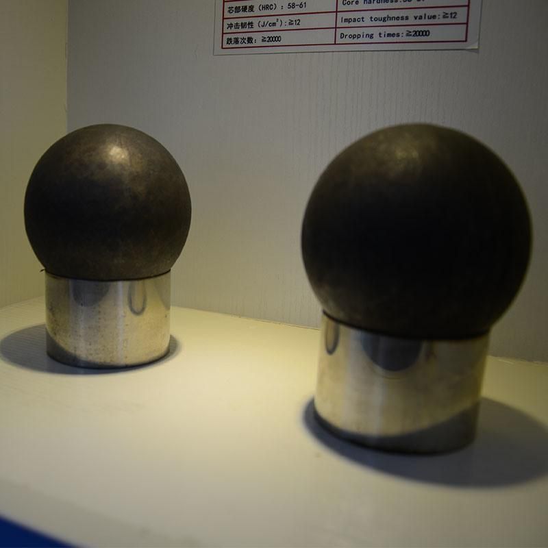 Forged Grinding Balls with a Diameter of 30-100 Cast Iron Balls