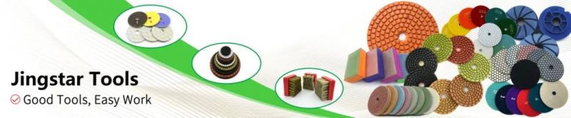 4 Steps Dry Polishing Pad for Granite Quartz Ceramic Concrete and Glass