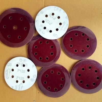 Wood Grinding Aluminum Oxide Magic Tape Disc