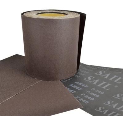 Ak47 Aluminum Oxide Abrasive Cloth Roll for Making Belt