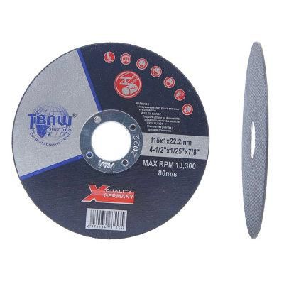 Tbaw Wear-Resistance115X1.2X22.2mm (4.5 inch) Thin Cutting Stainless Steel Wheels Discos De Corte Abrasive Flat Cutting Disc