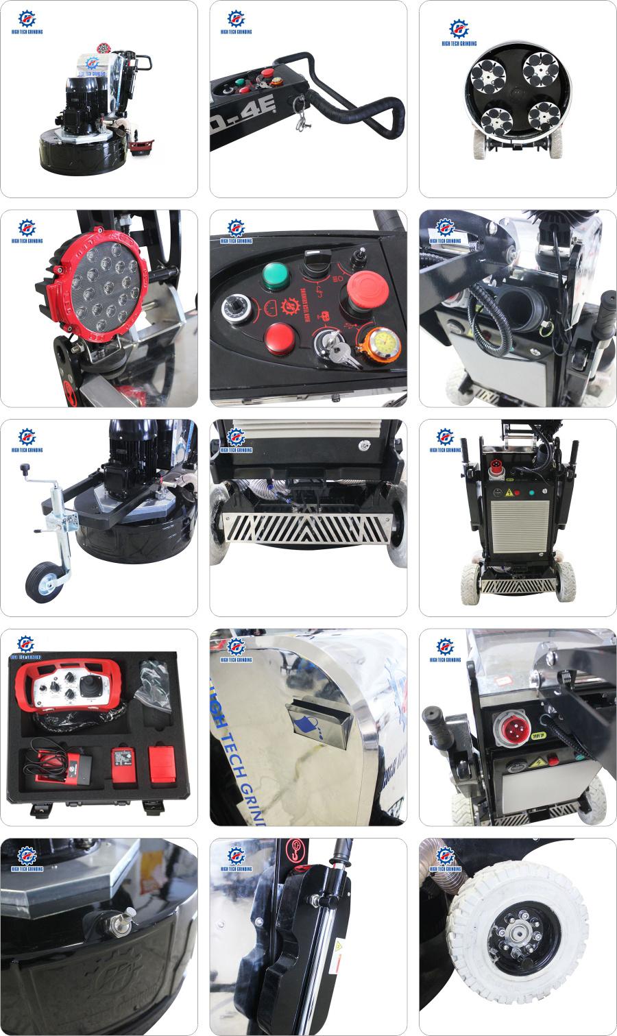 220/380V Concrete Floor Grinder with Self-Propelled and Remote Mode