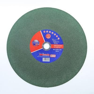 China Disco De Corte Hot Sales Tbaw Power Tools Spare Parts Resin Bonded Cutting Disk 14 Inch
