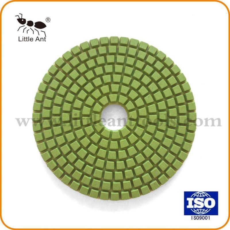 4 Inch Mexico Hotsaling Wet Polishing Floor Pads for Granite and Marble
