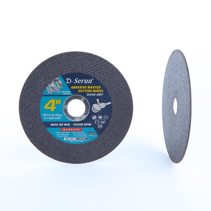 4" Cutting Discs Grinding and Cutting Disc Stock Grinding Wheel